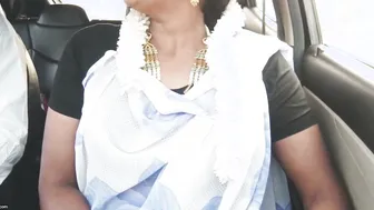 Telugu Wife In Saree Getting Rough And Talking Dirty Nonstop