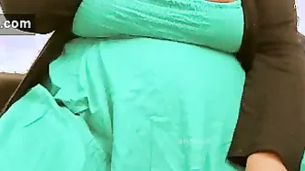 Manipuri Married Woman Flashing Her Massive Boobs For Him