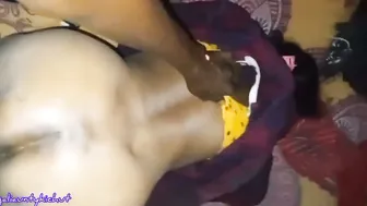 Massaging Aunty's Curves From Behind Before Pounding Her Hard