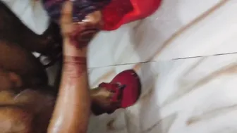 Watching Aunty Bathing Through Bathroom Window Getting Hard