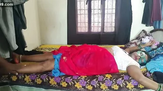 Sneaking Into Aunty's Bedroom While Uncle Sleeps Downstairs