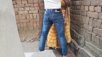 Newly Married Bhabhi Riding Slow Getting Used To His Size