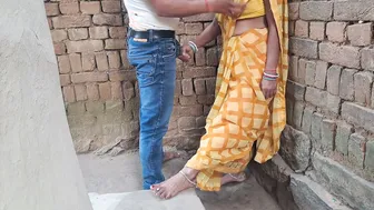 Newly Married Bhabhi Riding Slow Getting Used To His Size