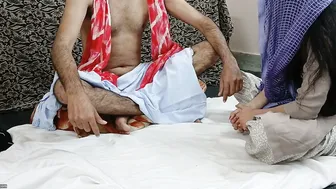 Punjabi Married Aunty Getting Destroyed By Young Guy At Home