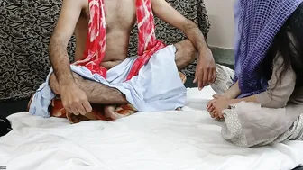 Punjabi Married Aunty Getting Destroyed By Young Guy At Home