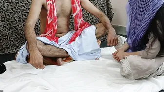 Punjabi Married Aunty Getting Destroyed By Young Guy At Home