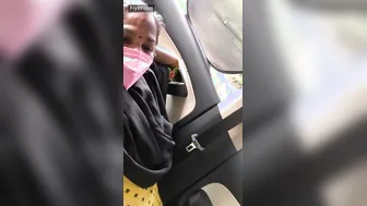 Horny Aunty Getting Wild With Lover Inside Parked Car Quickly