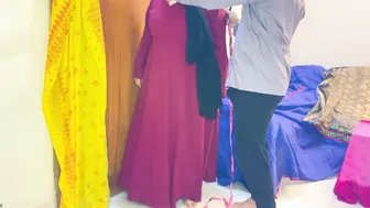 Local Tailor Fucking Big Ass Aunty Hard In His Shop Backroom