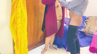 Local Tailor Fucking Big Ass Aunty Hard In His Shop Backroom