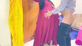 Local Tailor Fucking Big Ass Aunty Hard In His Shop Backroom