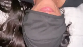 Busty Bhabhi Taking Thick Cock Deep In Her Throat And Swallowing