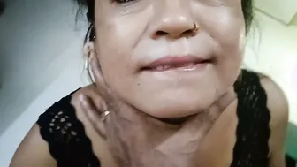 Uncle Getting Handjob From His Wife While Watching Her Friend