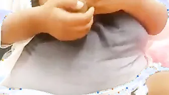 Curvy Asian Milf Showing Off Her Massive Natural Tits For You