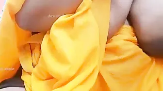 Mature Aunty Flashing Her Huge Tits To College Boy Next Door