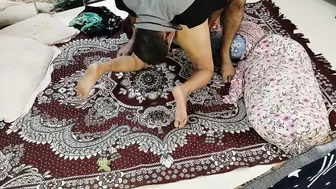 Stepaunt Sucking And Getting Her Nipples Licked By Her Stepson
