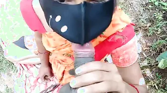 Finding My Horny Neighbor Aunty Alone In The Woods This Morning