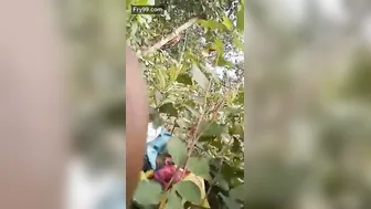 Married Woman Fucking Her Lover Secretly In Farm Fields