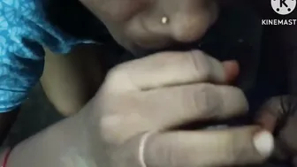 Wife Sucking Off Husband Secretly While Guests Wait Outside