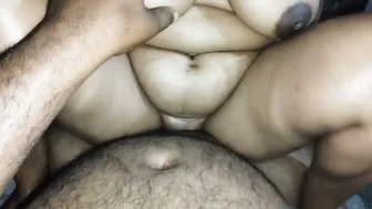 Seeing Her Big Boobs Made Me Call Aunty Home For Rough Session
