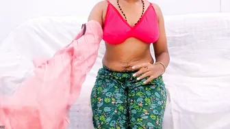 Desi Aunty Pleasuring Herself With Cucumber In The Kitchen