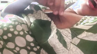Mature Woman Alone In Bed Playing With Her Huge Soft Sexy Tits