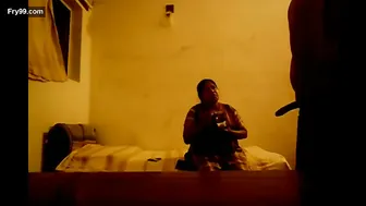 Chubby Tamil Housewife Enjoying Rough Sex In Her Bedroom Alone