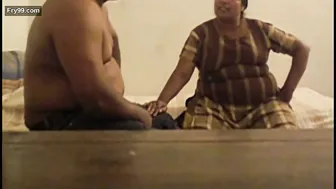 Chubby Tamil Housewife Enjoying Rough Sex In Her Bedroom Alone