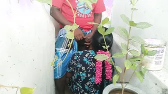 Tamil Village Beauty Aunty Riding Cock Outdoor By The River