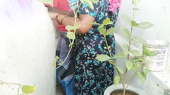Tamil Village Beauty Aunty Riding Cock Outdoor By The River
