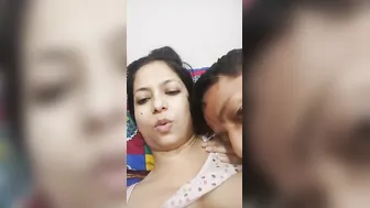 Desi Couple Getting Nasty In Their Bedroom Caught On Camera