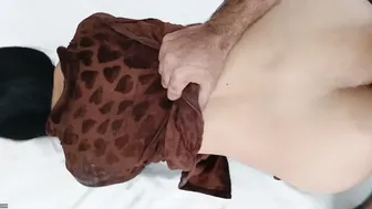 Neighbor Aunty Bent Over Taking It Doggy Style Moaning Loud