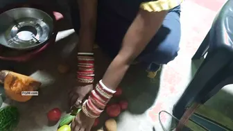 Horny Bhabhi Getting Pounded Hard In Kitchen By Her Lover