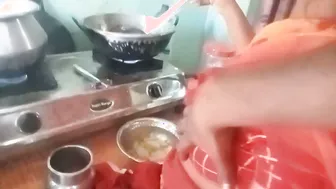 Tamil Aunty Revealing Her Massive Boobs While Getting Fucked