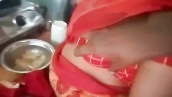 Tamil Aunty Revealing Her Massive Boobs While Getting Fucked