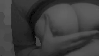 Aunty Letting Me Massage Her Huge Soft Boobs In Her Bedroom