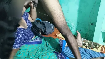 Young Guy Secretly Fucking His Aunty Hard In Her Bedroom Hideout