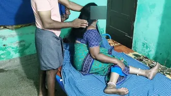 Young Guy Secretly Fucking His Aunty Hard In Her Bedroom Hideout