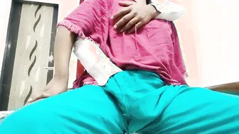 Desi Aunty Fucking Her Nephew Hard Making Him Cum Inside Her