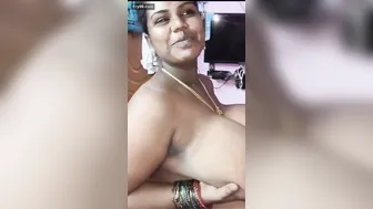Bbw Aunty Exposing Massive Breasts To Lover Before Riding Him