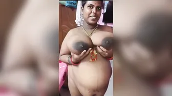 Bbw Aunty Exposing Massive Breasts To Lover Before Riding Him