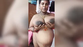 Bbw Aunty Exposing Massive Breasts To Lover Before Riding Him