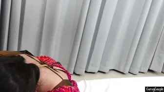 Tamil Aunty Slowly Removing Saree Before Our Hot Fucking Session