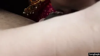 Tamil Aunty Slowly Removing Saree Before Our Hot Fucking Session