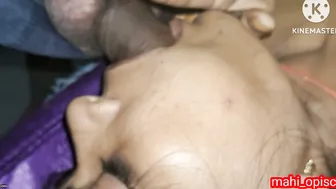 Slutty Bhabhi Taking Thick Cock Deep Down Her Throat At Home