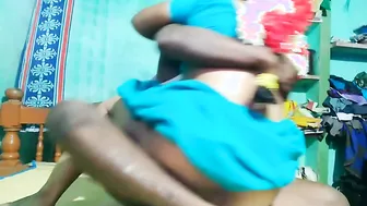 Indian Aunty Bent Over Taking It From Behind Moaning Nonstop