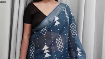 Big Ass Indian Aunty Bent Over Getting Fucked In Her Saree