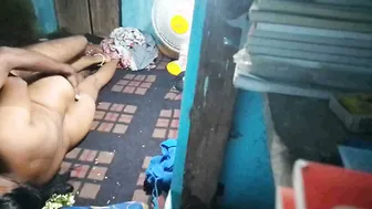 Step Aunty Getting Her Tight Holes Destroyed In Rough Action