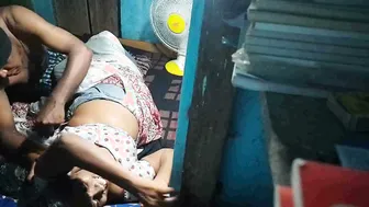 Step Aunty Getting Her Tight Holes Destroyed In Rough Action