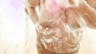 Curvy Aunty Caught On Camera Soaping Her Naked Body In Shower