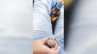 Horny Neighbor Aunty Jerking And Sucking Him Dry By The Lake